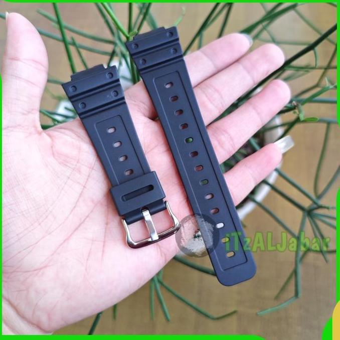 Tali Pengganti Jam Tangan G Shock Dw-5900 Dw-6900 Dw-5300 Dw-6600 Karet Premium 16Mm (Spring Bar) Fo