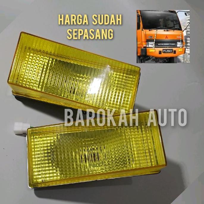 Foglamp Fuso Fighter Kuning  / Lampu Sorot Fuso Fighter 190Ps 220Ps Restock