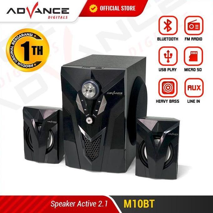 Ratu_seller428 - Advance M1BT Speaker Bluetooth Bass Wireless Portable Aktif
