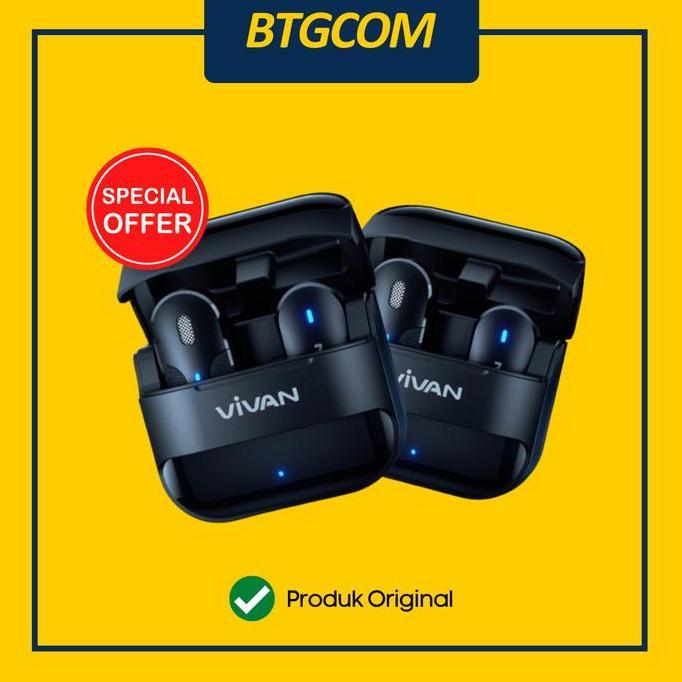 MICROPHONE WIRELESS CLIP ON VIVAN VWA-M8C/VWA-M8L FOR SMARTPHONE