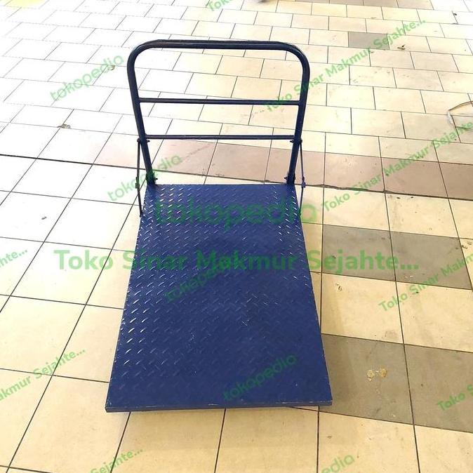 Troly Lipat Beban 1,3 Ton Ukuran 70 X 110 /Troli Barang 1,3 Ton