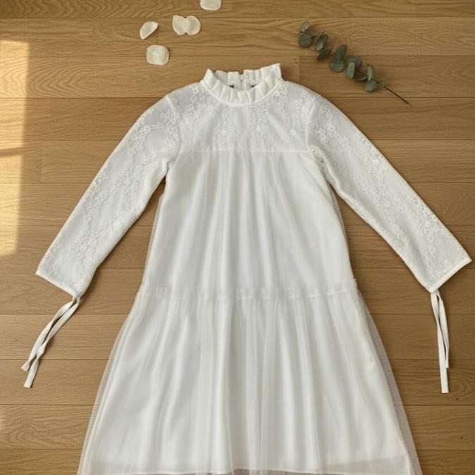 DISKON BAJU GAMIS ANAK USIA 2-10 TAHUN BAHAN SATEN VELVET MIX TILLE MOTIF BROKAT GAMIS ANAK TERBARU