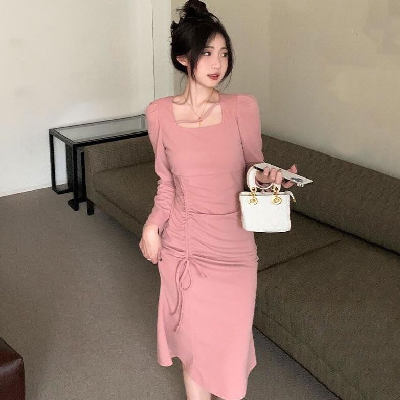 Dress Ladies Serut Samping Model Minimalis dress serut samping panjang - 38