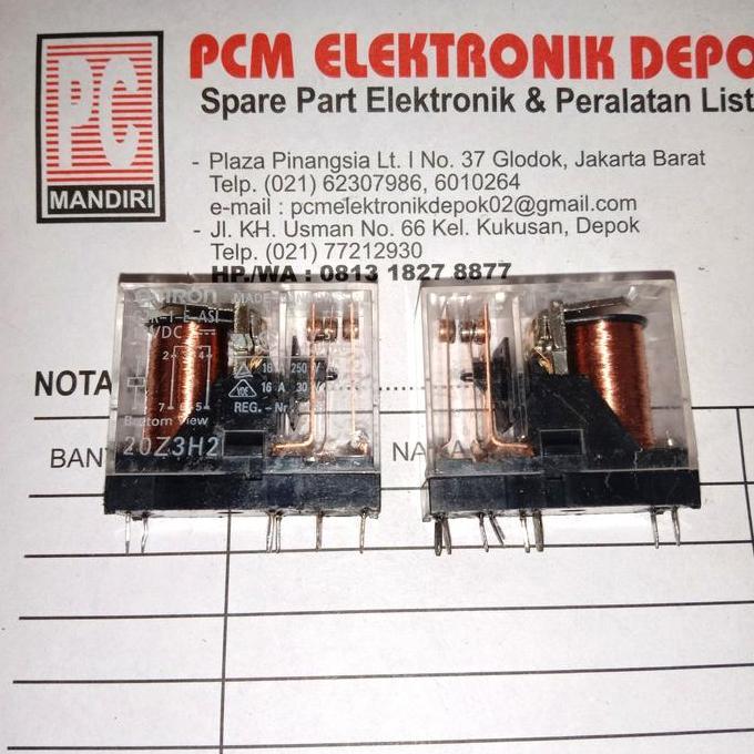 Autonix- Relay G2R-1-E Dc12V Omron 8Pin 16A 12Vdc 12 V 8 Pin