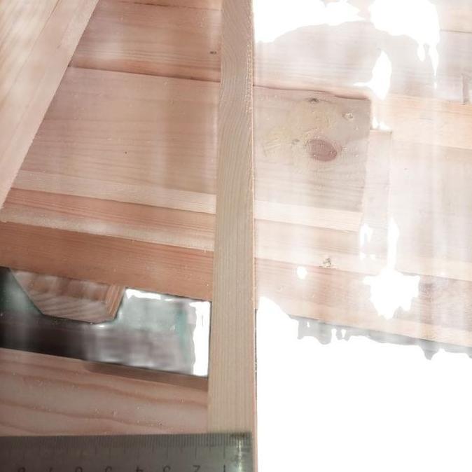 New- List Kayu Pinus 1 X 1,5 Cm Panjang 1 Meter Isi 10 Batang Good Quality