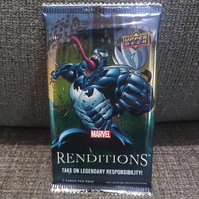 Ready Upper deck marvel renditions trading card sealed pack