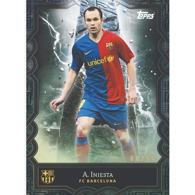 Ready 2024/2025 Topps Fan Set FC Barcelona Official Trading Cards (24/25) - Hanger Box (28 Cards)
