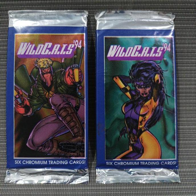 Ready Wildcats 1994 chromium trading card sealed pack