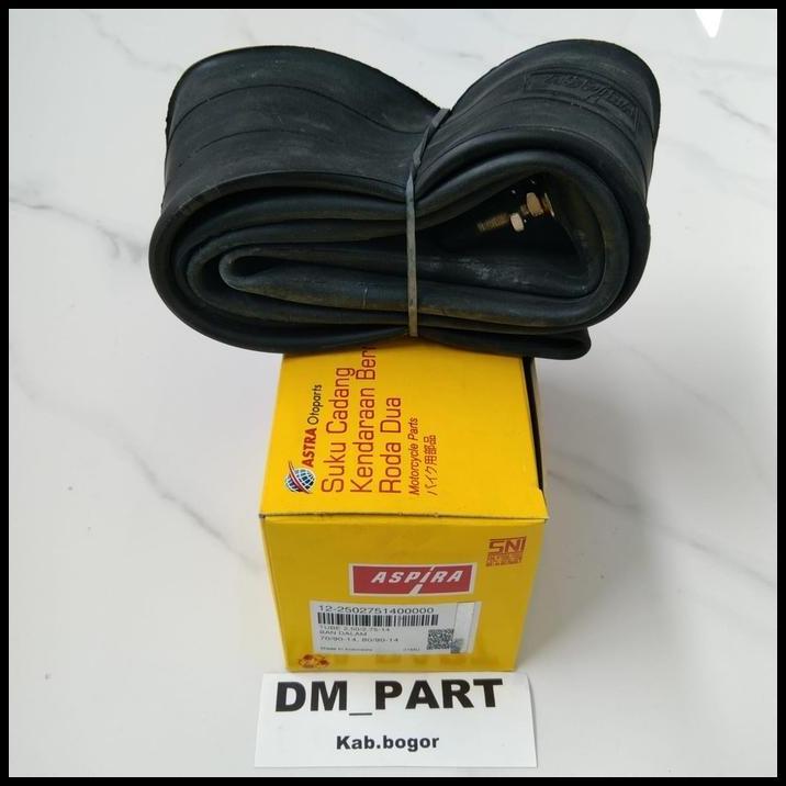TERBARU BAN DALAM ASPIRA 2.50 2.75 14  70 90 14 80 90 14 UNTUK MOTOR MATIC RING 14 VARIO KARBU TEHNO