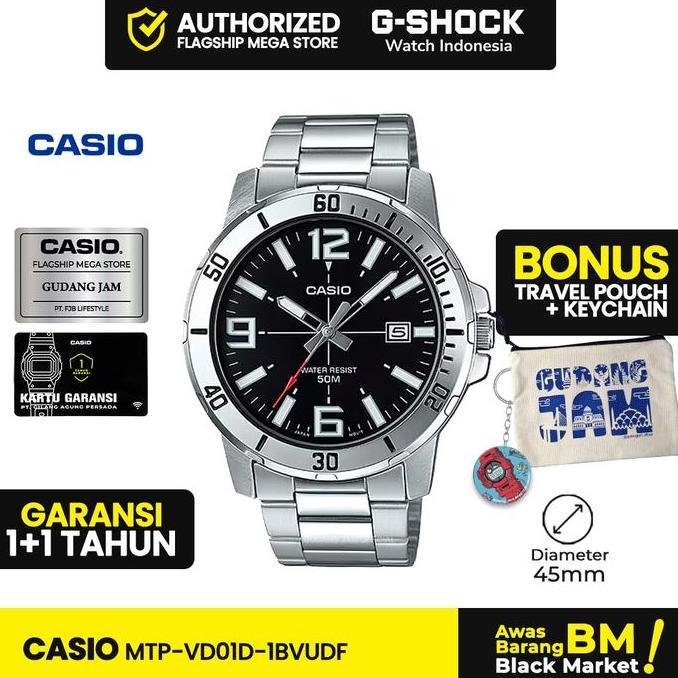 Casio General MTP-VD01D-1BVUDF MTP-VD01D MTP-VD01 MTPVD01D MTP VD01D Watches Men