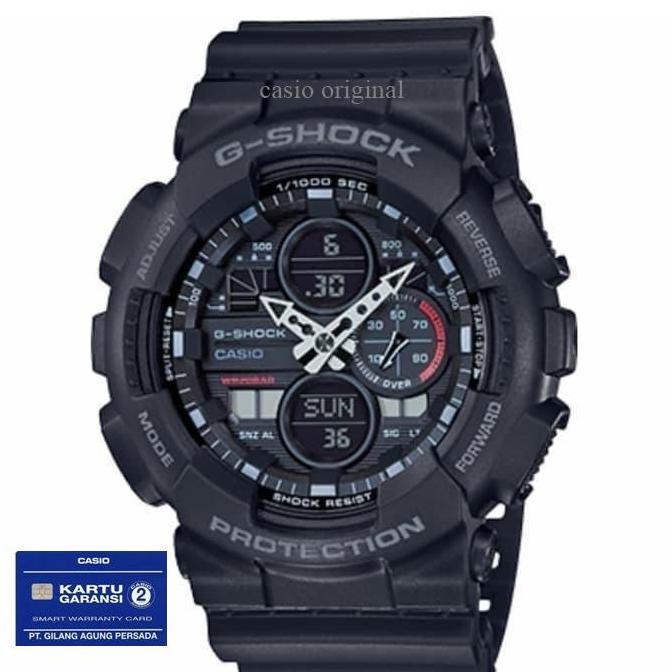 JAM TANGAN CASIO G-SHOCK GA-140-1A4 GA 140 1A4 ORINAL