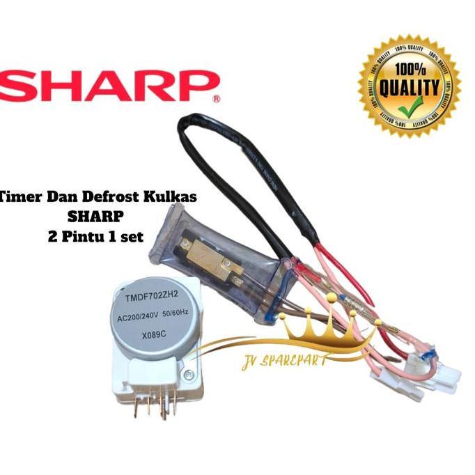 TIMER BIMETAL FUSE KULKAS 2 PINTU SHARP