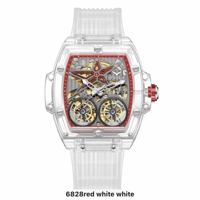 Jam Tangan RM Onola Mechanical Automatic Rubber Strap