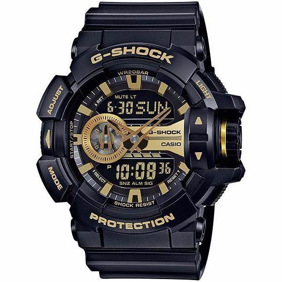 CASIO G-SHOCK GA-400GB-1A9 / GSHOCK GA400GB-1A9 ORINAL & BERGARANSI