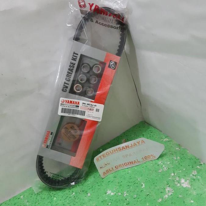 Van Belt V-Belt V Belt Set + Roller Mio M3 Mio Z 125 Original Yamaha Hemat