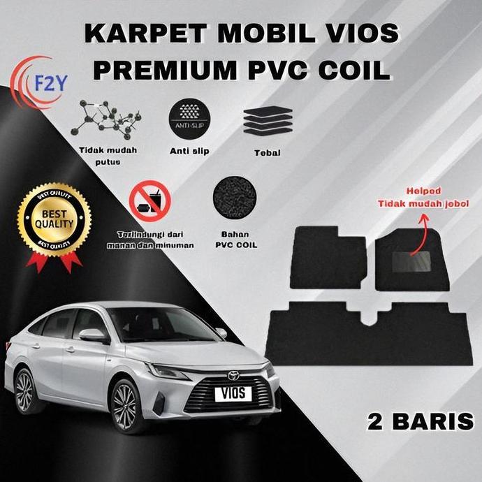 Lgsngkirim- Karpet Mobil Vios Limo, Karpet Mobil Mie Bihun