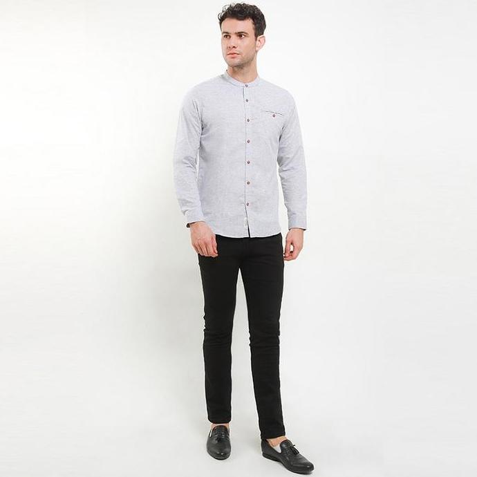 Kemeja Koko Pria Lengan Panjang Cressida The Next Level A003A