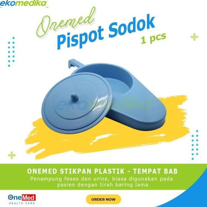 Pispot Sodok Plastik Tempat BAB Stickpan Dewasa Stikpan Pria Wanita