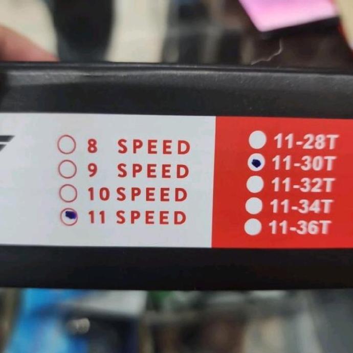 Sproket Cassette 11 Speed Raze Silver 11 - 30T / 11 - 36T Silver Sprocket 11 Speed