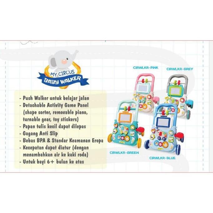 MOMS_ SugarBaby MyCircus Walker Activity Walker Push walker | Sugarbaby Little Zoo / Activity walker