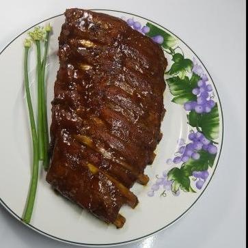 Iga Babi Bakar / Pork Ribs Barbeque Beku / Frozen