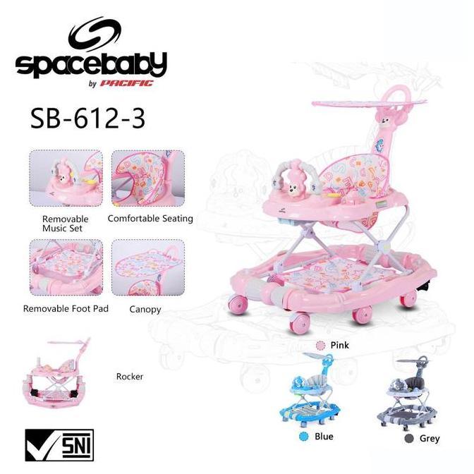 Baby Walker Space Baby Pasific SB 612-3 (sk)