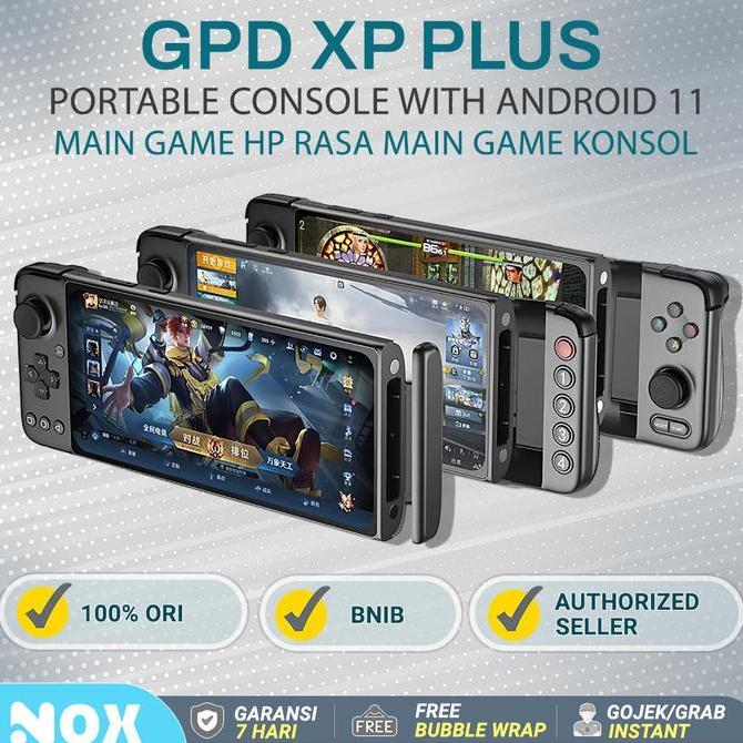 BNIB GPD XP 2021 IPS MODULAR GAME CONSOLE ANDROID 11 WIFI/ 4G 128GB ORIGINAL DAN TERPERCAYA