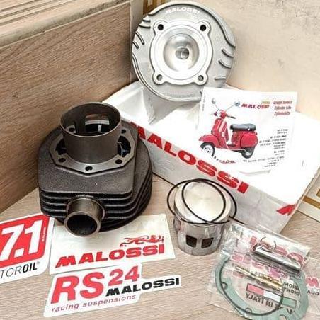 BLOK BLOCK VESPA MALOSSI 177CC UTK VESPA LARGEFRAME BKN POLINI PINASCO ORIGINAL DAN TERPERCAYA