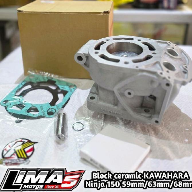 SILINDER CYLINDER BLOCK BLOK CERAMIC KERAMIK KAWAHARA RACING NINJA 150  SS R RR 2 TAK 59MM 63MM 68MM