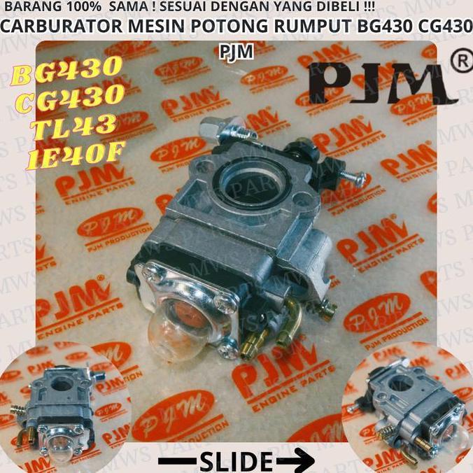 Super Murah, Carburator Bg430 Cg430 Kalburator Calbulator Karbulator Mesin Potong Rumput Semprot Ham