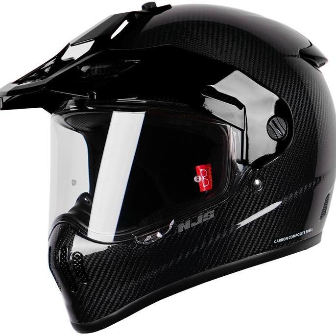 VIRALL NJS S-CROSS CARBON TWILL - HELM ADVENTURE TOURING //