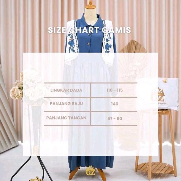 Gwenza - Helwa Dress Mewah - Muslim Wanita