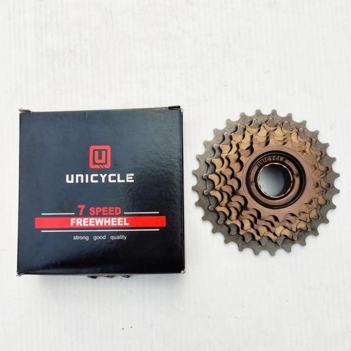 Murah Gear/sprocket/freewheel sepeda gigi 7 speed Unicycle Non COD