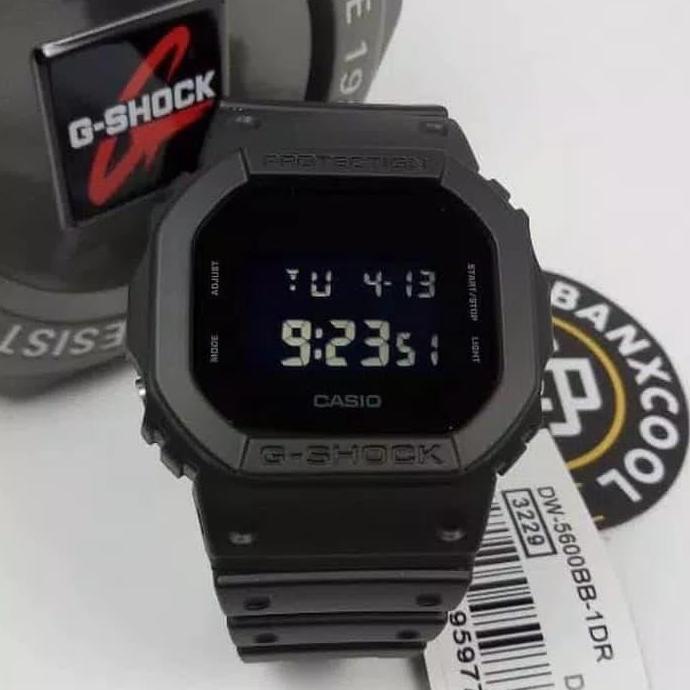 Jam Tangan Casio G-Shock DW-5600DW 5600DW-5600BB-1 Orinal