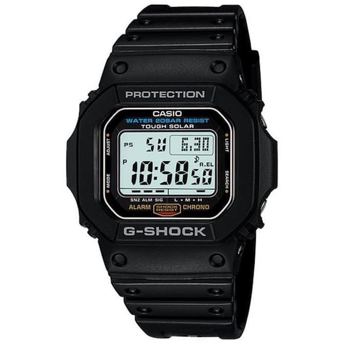CASIO G-SHOCK G-5600E-1DR  GSHOCK G5600E-1DR ORINAL&BERGARANSI