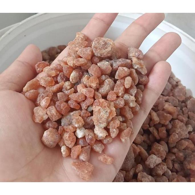 Natural Orange Garnet Rough Big Rough / Raw paket 100 grams