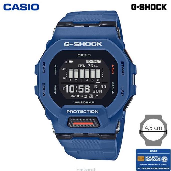 JAM TANGAN PRIA CASIO G-SHOCK GBD-200-2 ORINAL - GSHOCK GBD200 BIRU