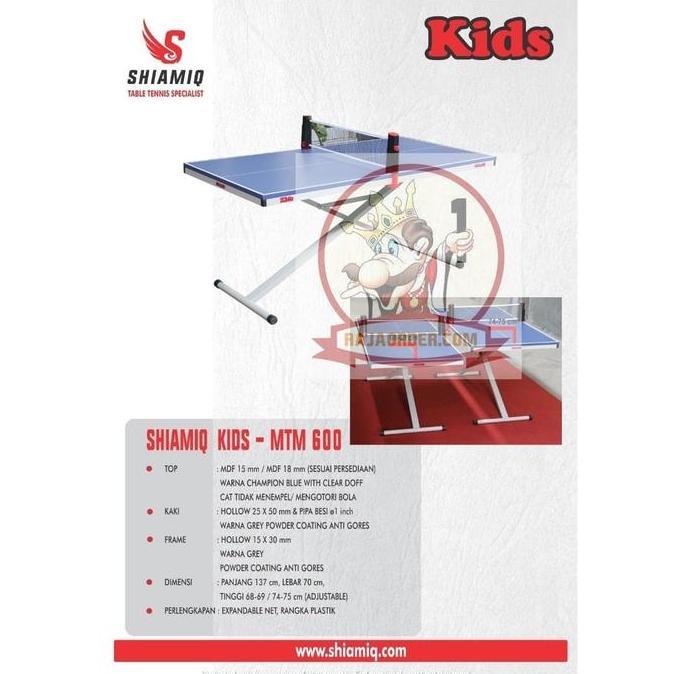 Tenis Meja MTM600 SHIAMIQ KID