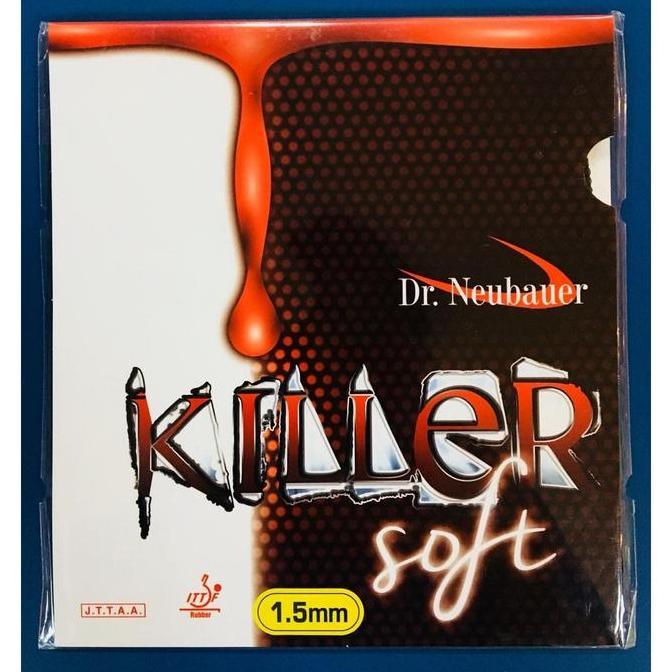 Karet Bat Tenis Meja Dr. Neubauer Killer Soft Bintik Pendek Jahat