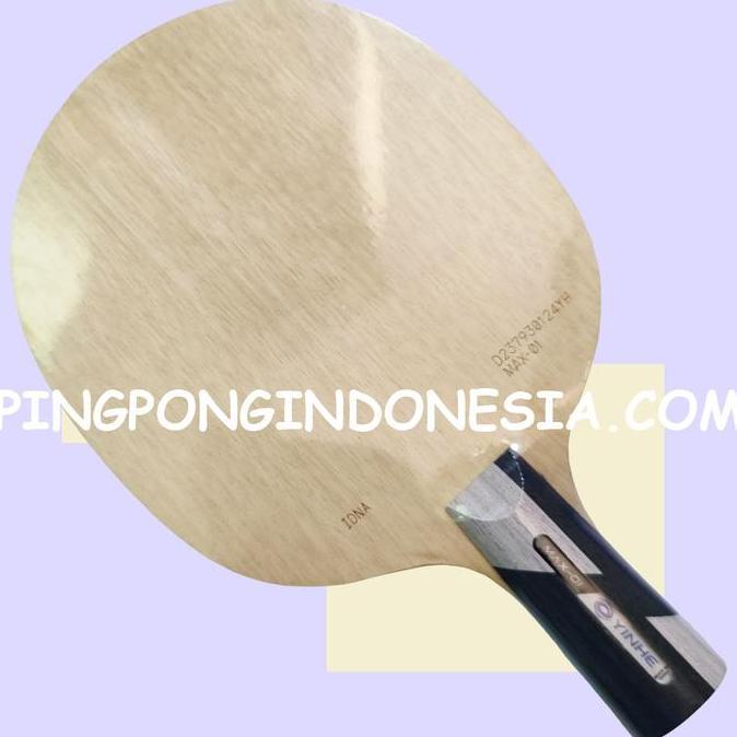 Yinhe Max 01 Penhold - Blade Kayu Pingpong Bat Bet Tenis Meja PLC Fiber Max01 Offensive Wood Max-01 