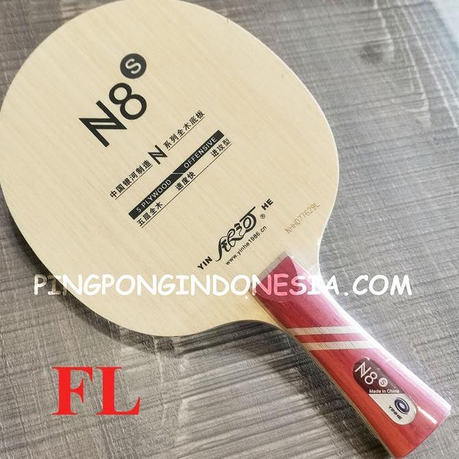 Yinhe N8s - Blade/Kayu Pingpong Tenis Meja Bat Bet