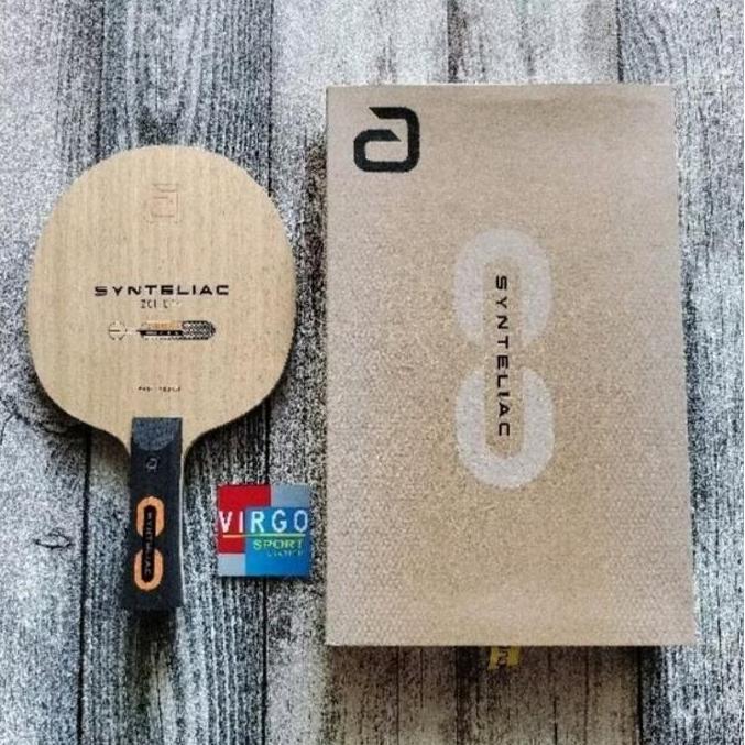 Andro Synteliac ZCI Carbon kayu Blade bat bet pingpong 100%