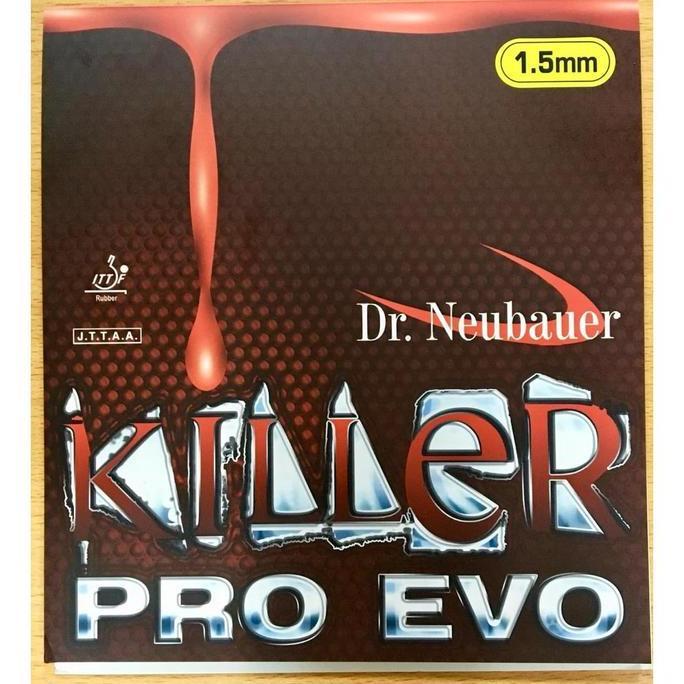 Karet Bat Tenis Meja Dr. Neubauer Killer Pro Evo Bintik Pendek