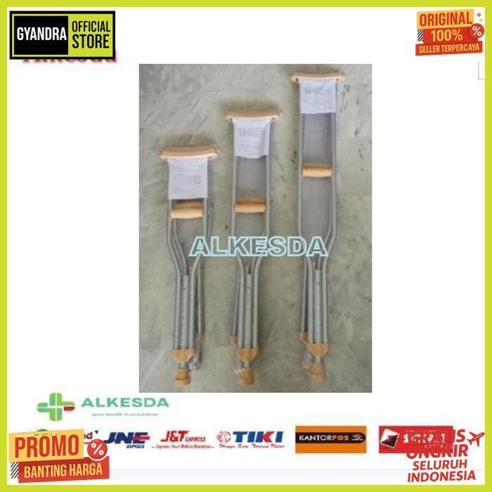 Exclusive Kruk/Tongkat Kaki 1 Sepasang Merk Gea Fs925 - Cructh Alat Bantu Jalan