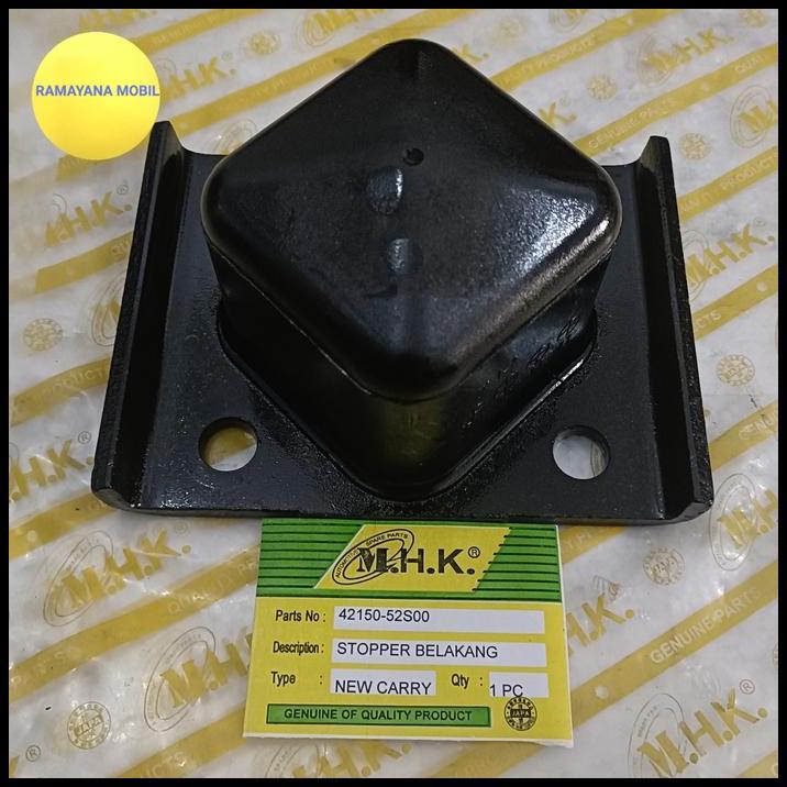 TERLARIS KARET BUMPER STOPER STOPPER BELAKANG , NEW CARRY AEV415 2019-ON
