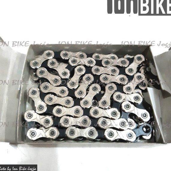 Rantai Kmc 10 Speed Polygon Taiwan X10 Sepeda Mtb Roadbike Chain Rante