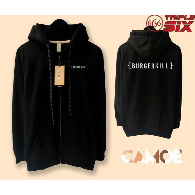 Jaket Hoodie Zipper Band Burgerkill