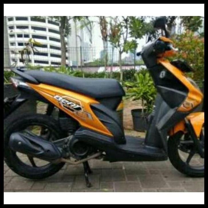 GRATIS ONGKIR (ORI) STRIPING HONDA BEAT KARBU 2008 OREN KUALITAS ORIGINAL 