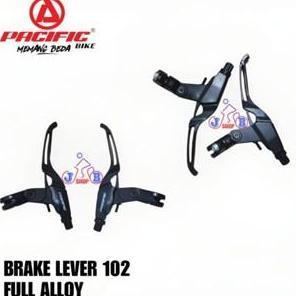 Murah HANDLE HANDEL REM FULL ALUMUNIUM BRAKE LEVER PACIFIC ATLANTIS SEPEDA MTB MINI MINION LIPAT SEL