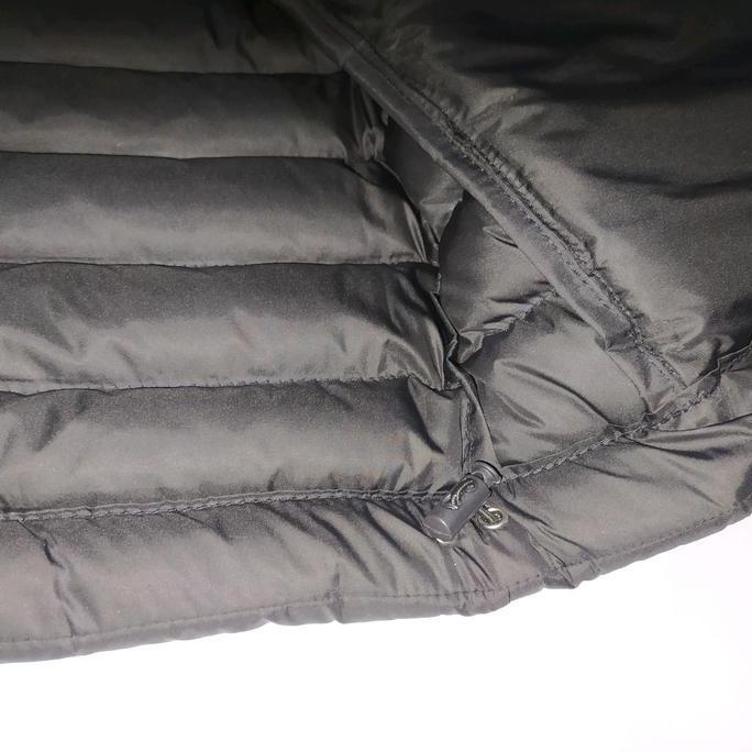 jaket gelembung puffer dakron hitam Hh Nyaman